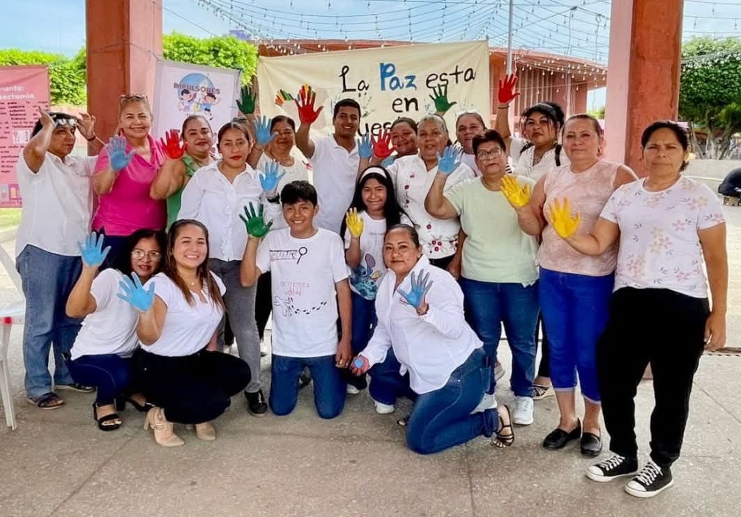 En el marco del Día Internacional de la Paz, la presidenta municipal Mari Luz Velázquez Jiménez encabeza acto conmemorativo organizado por PANNAR.
