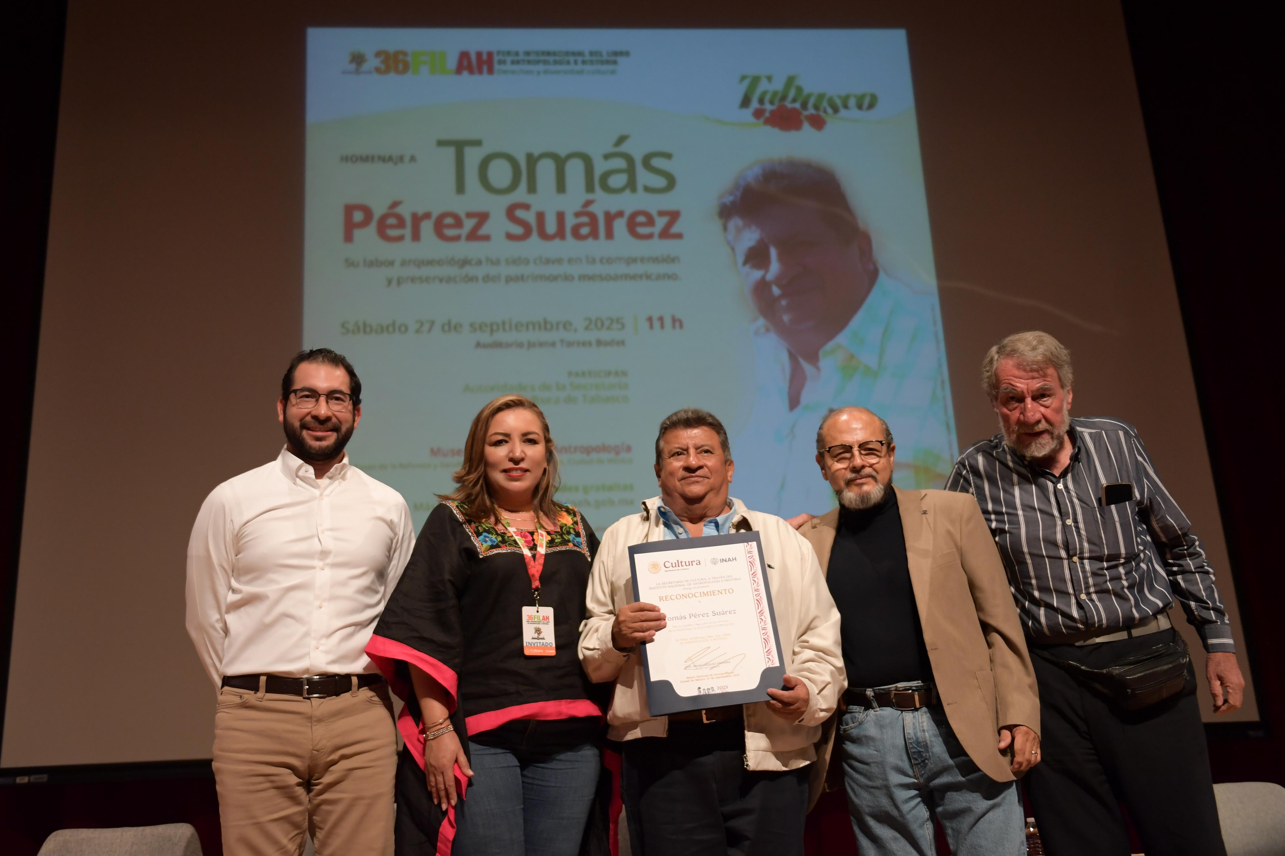 El CEIBA y Tomás Pérez Suárez marcan la jornada de Tabasco en la FILAH.