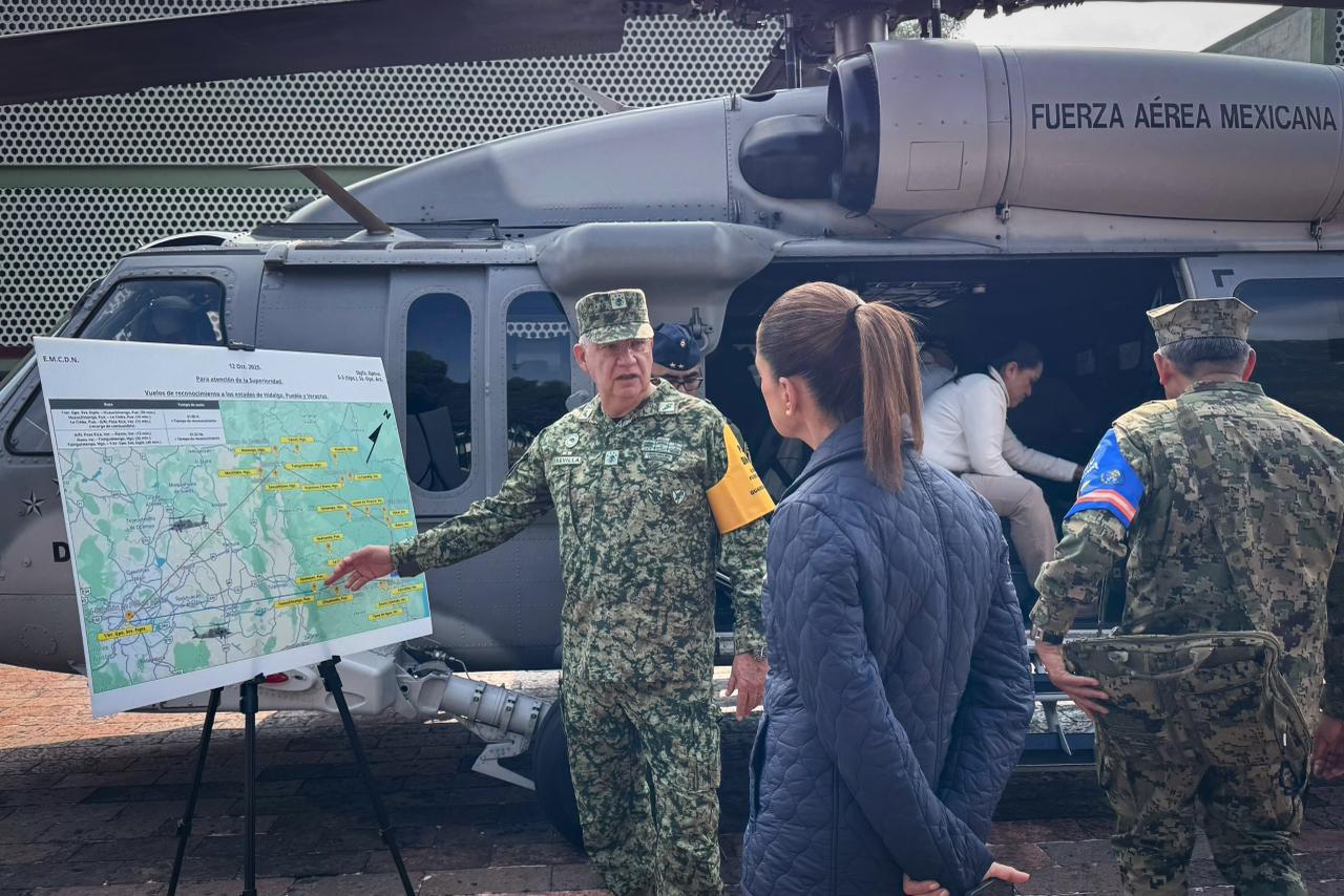 PRESIDENTA CLAUDIA SHEINBAUM VISITA A DAMNIFICADOS POR LAS LLUVIAS EN PUEBLA, VERACRUZ E HIDALGO.