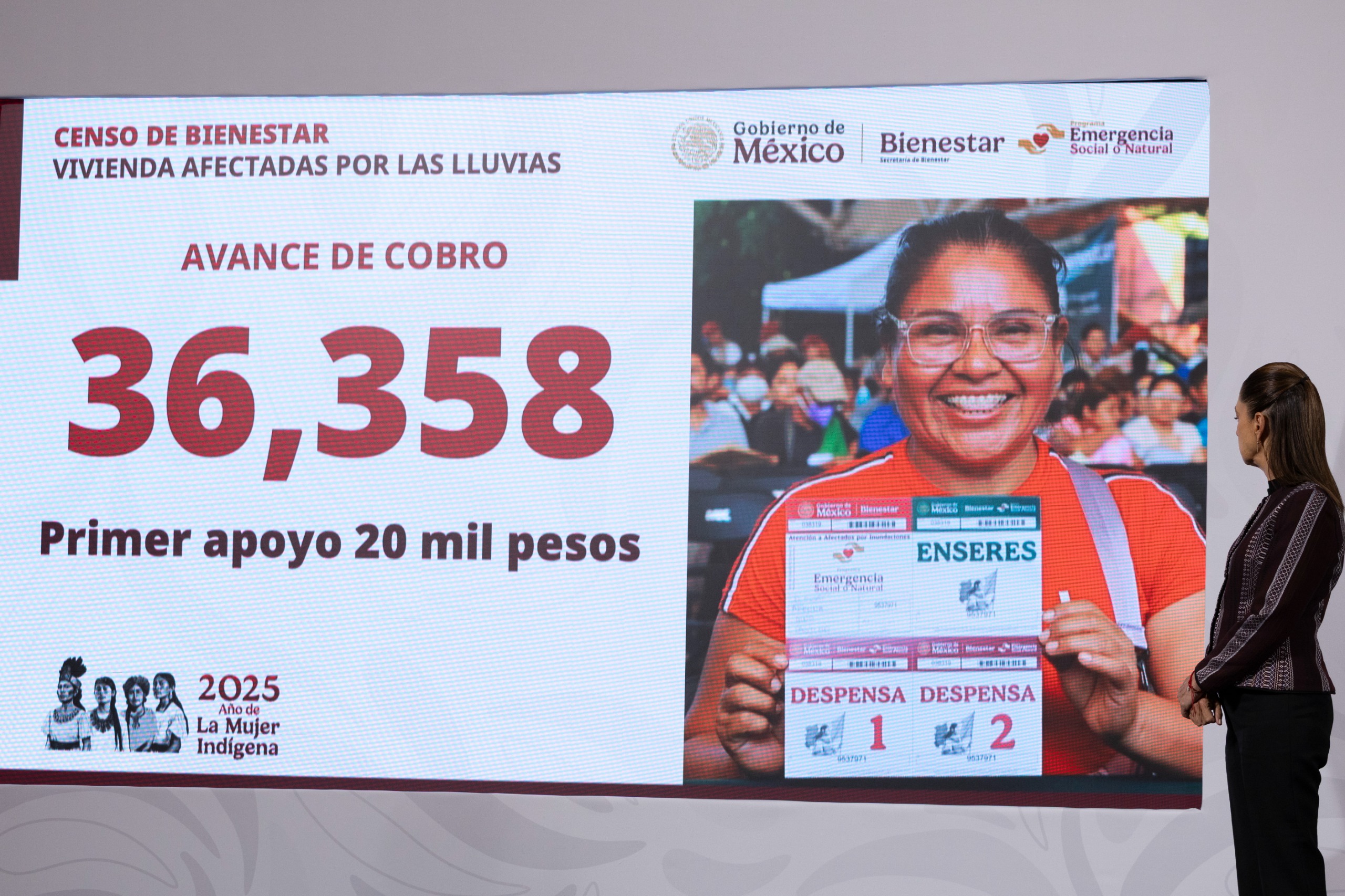 GOBIERNO DE MÉXICO: AVANZAN LABORES DE LIMPIEZA Y SE HAN ENTREGADO 36 MIL 358 APOYOS A LA POBLACIÓN AFECTADA POR LAS LLUVIAS.