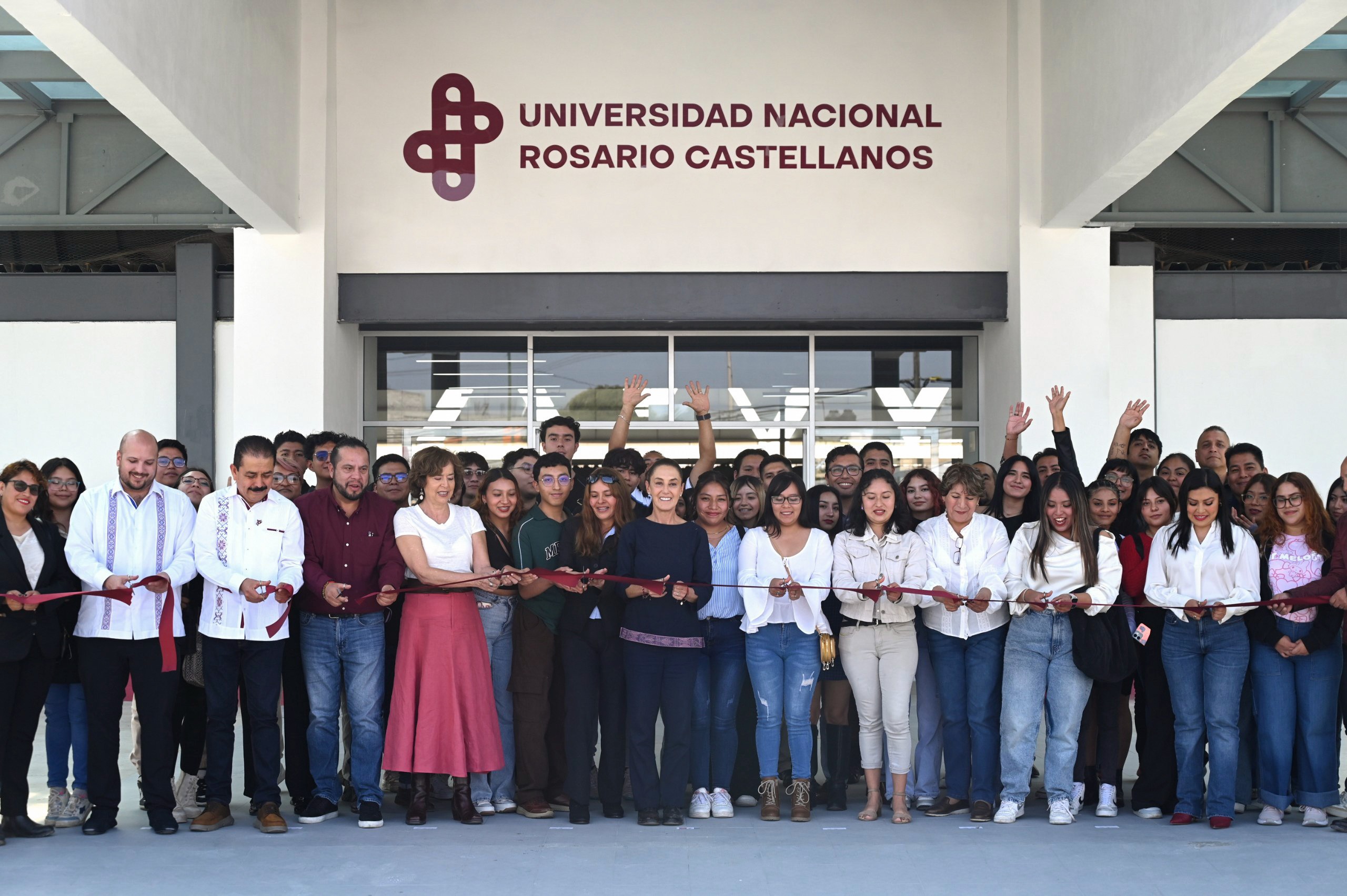 PRESIDENTA CLAUDIA SHEINBAUM HACE REALIDAD EL DERECHO A LA EDUCACIÓN: INAUGURA NUEVO PLANTEL DE LA UNIVERSIDAD NACIONAL ROSARIO CASTELLANOS EN CHALCO.