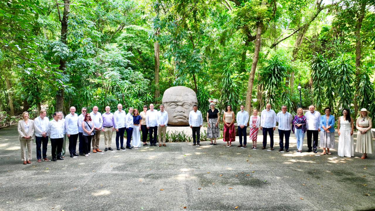 Unión Europea ve a Tabasco como potencial socio comercial; “lo queremos en ‘pole position’ del nuevo Acuerdo Global con México”: Francisco André.