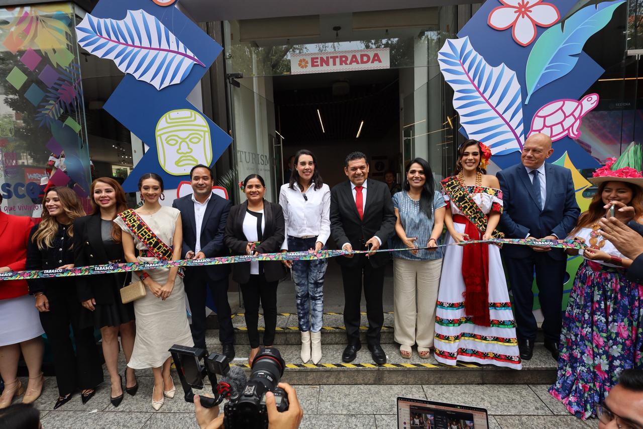 Inaugura Javier May exposición ‘Tabasco en Punto México’ en la que se muestra toda la grandeza natural, cultural y colectiva del Edén.