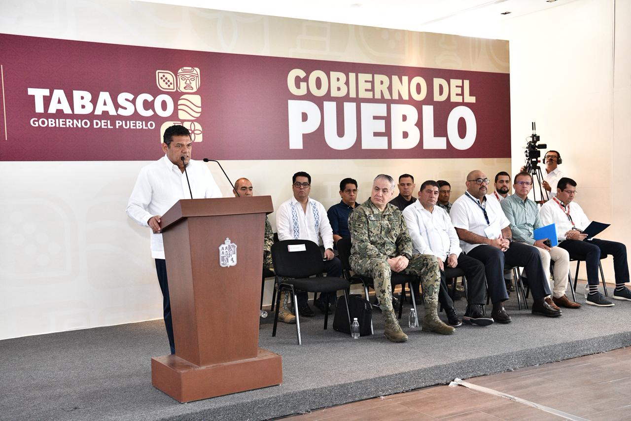 Se tienen buenos resultados en seguridad, gracias al apoyo de todas y todos; para el 2026 seguirá siendo eje prioritario: Javier May.