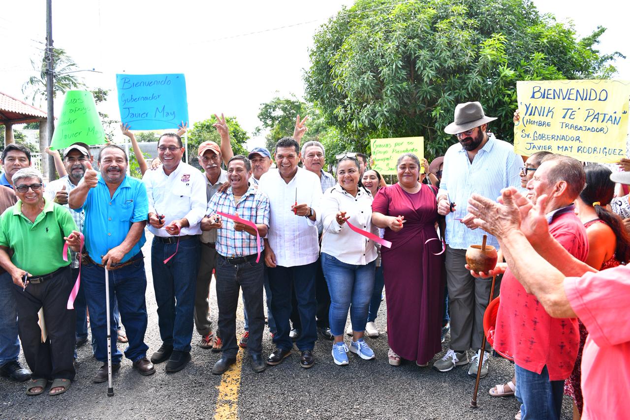 Impulsa Gobierno del Estado más de 127 mdp en obras y desarrollo para Centla.