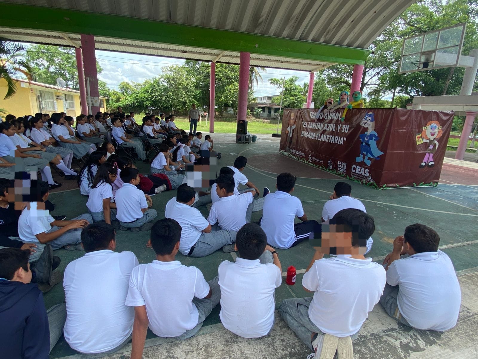 Fomenta la CEAS cuidado del agua en 64 escuelas de Tabasco.