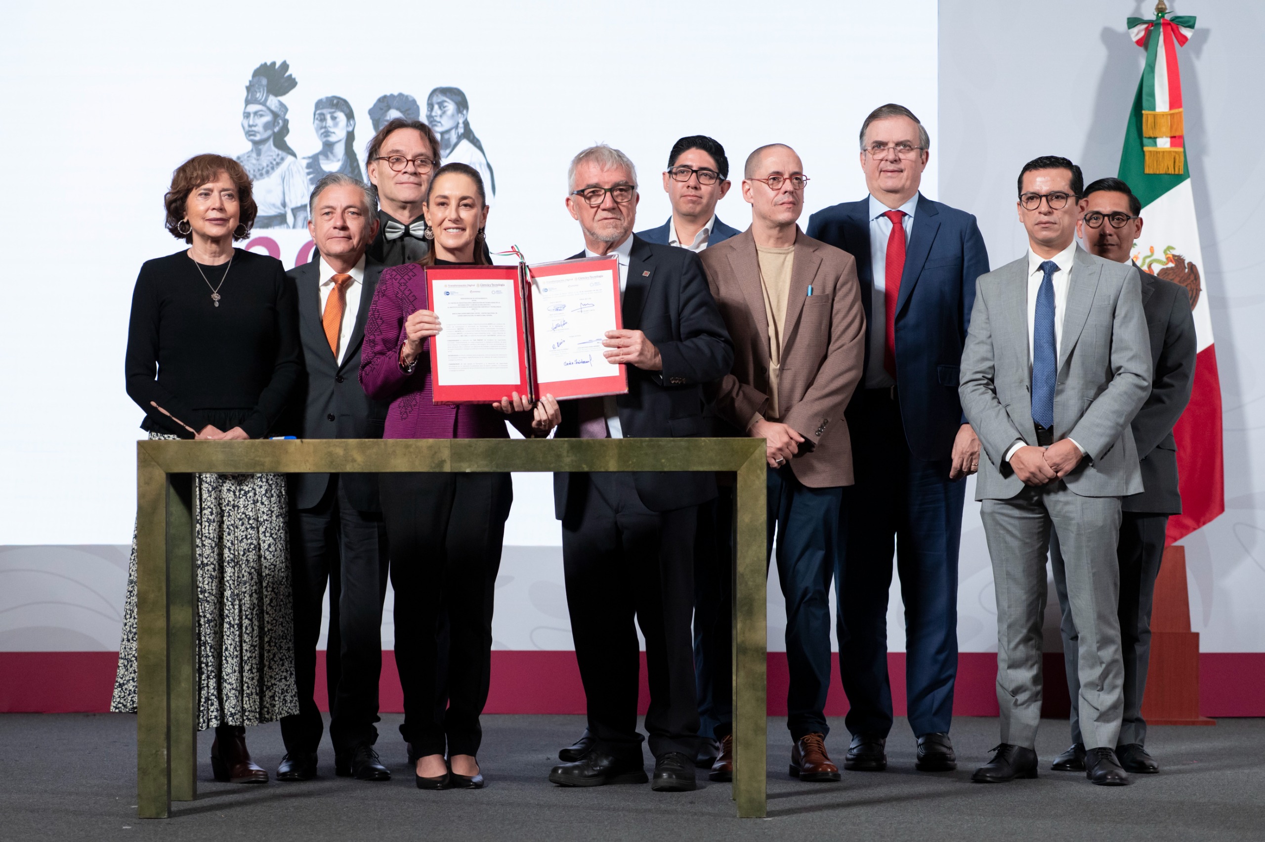 PRESIDENTA CLAUDIA SHEINBAUM PRESENTA CLÚSTER NACIONAL Y CENTRO MEXICANO DE SUPERCÓMPUTO PARA HACER DE MÉXICO UNA POTENCIA CIENTÍFICA.