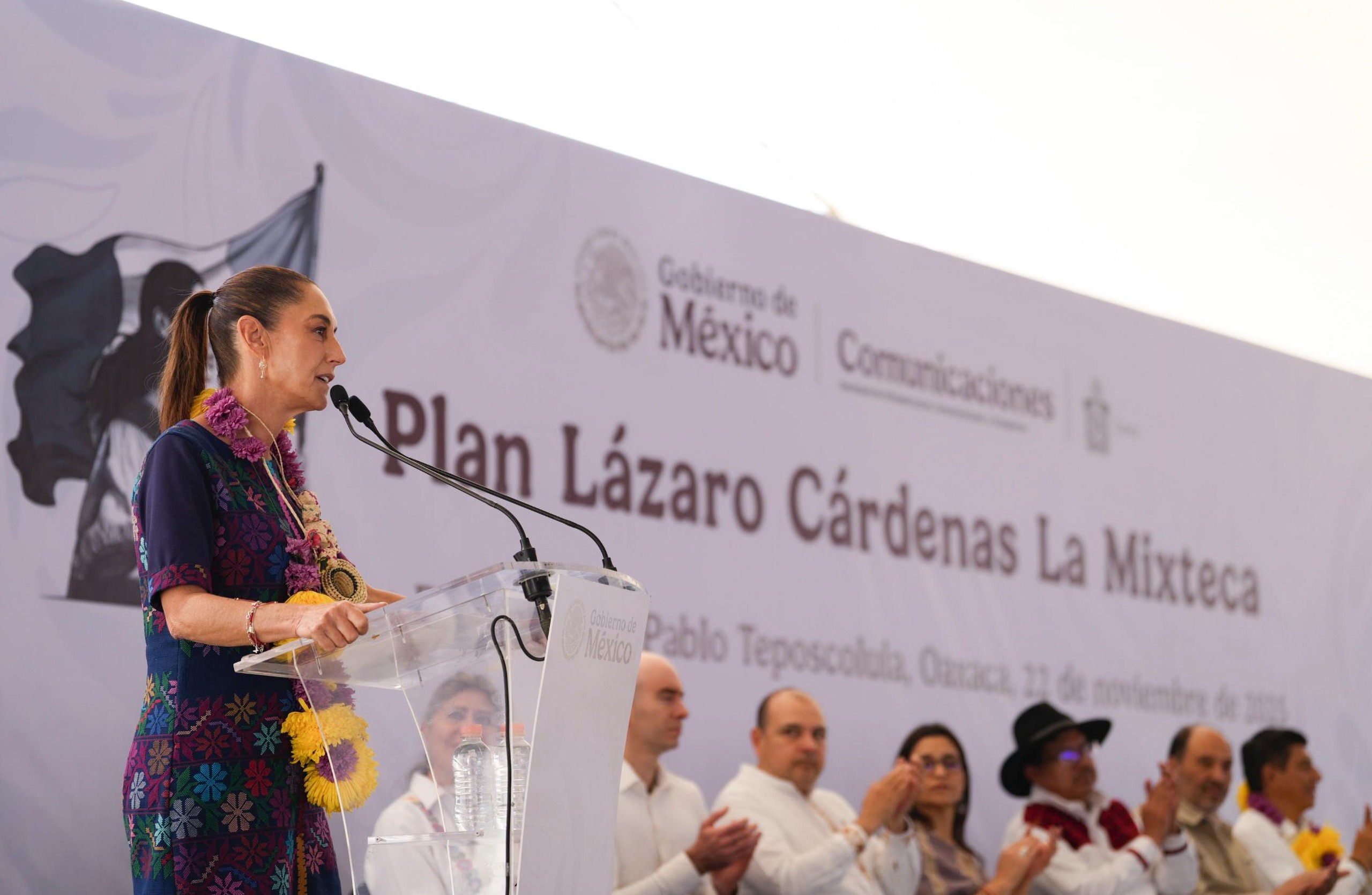 PRESIDENTA CLAUDIA SHEINBAUM PRESENTA AVANCES DEL PLAN GENERAL LÁZARO CÁRDENAS DEL RÍO EN LA MIXTECA OAXAQUEÑA.
