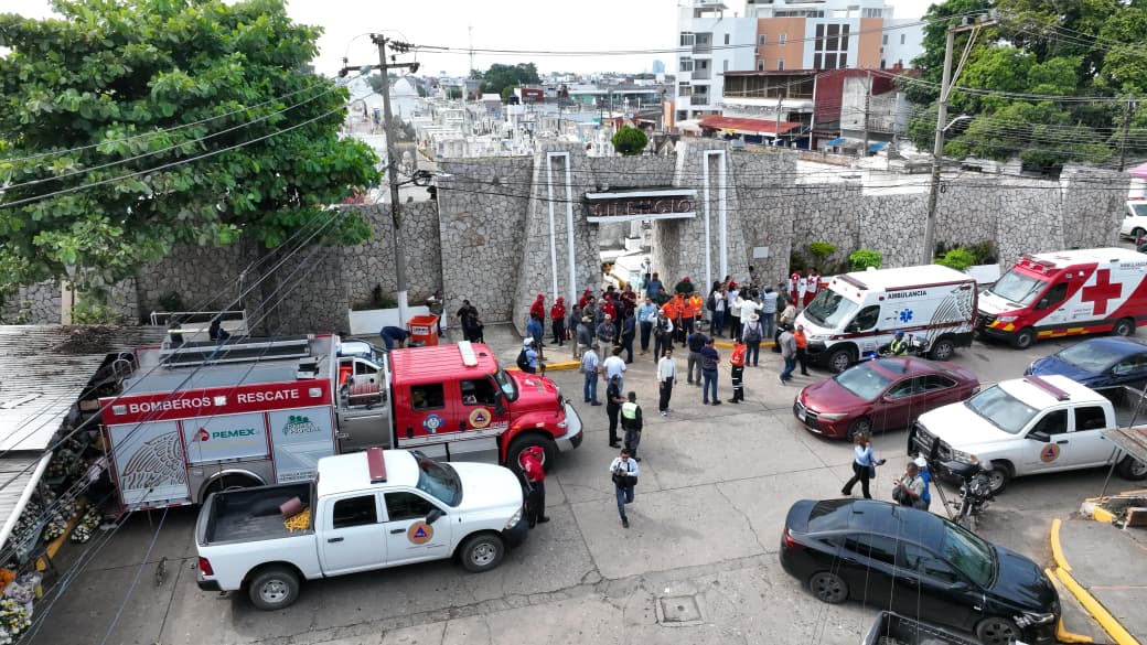 Implementa Gobierno del Estado operativo “Panteones Seguros 2025”; 1,500 elementos participarán para salvaguardar orden y tranquilidad en Día de Muertos.