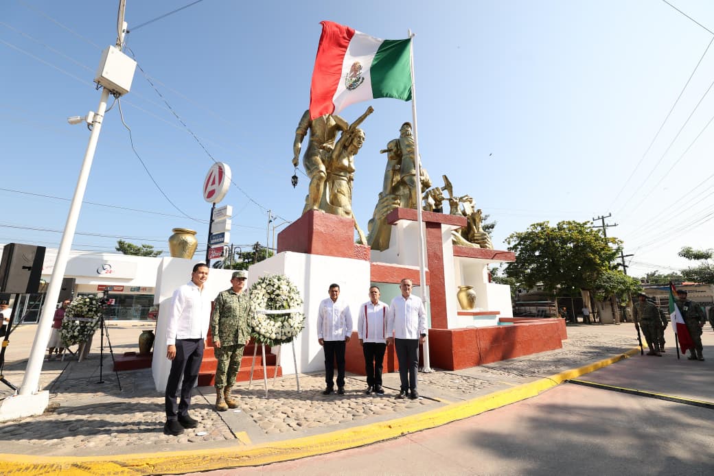 Ideales de justicia social, libertad y bienestar del pueblo siguen vigentes; encabeza Gobernador Javier May conmemoración del 162 Aniversario de la Batalla del Jahuactal.