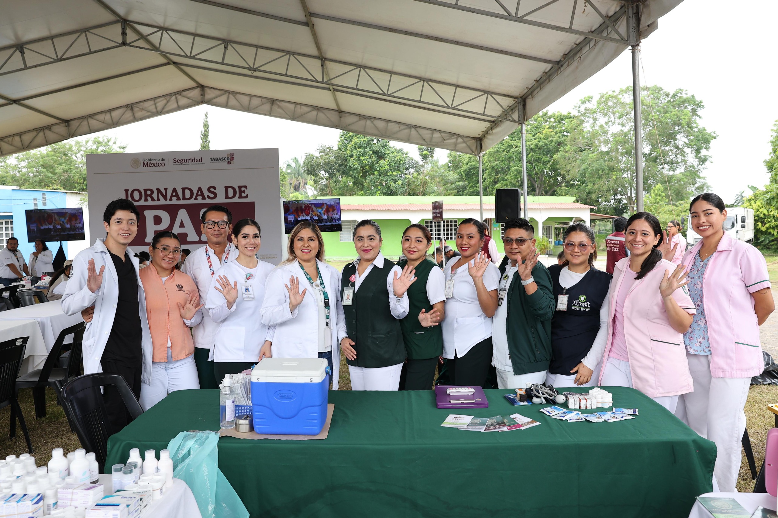 Continúan Jornadas de Paz ofreciendo servicios gratuitos; beneficiados reconocen y agradecen apoyos recibidos.