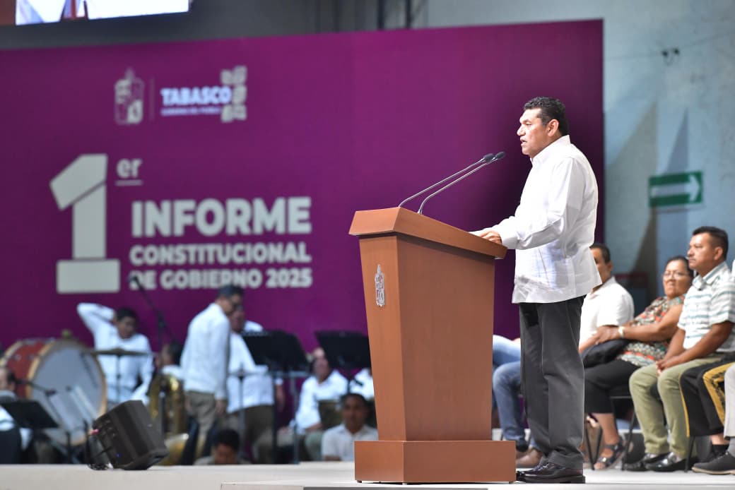Con resultados, estamos cumpliendo a Tabasco y en 2026 ¡agárrense!, porque vamos a ir con más velocidad: Javier May.
