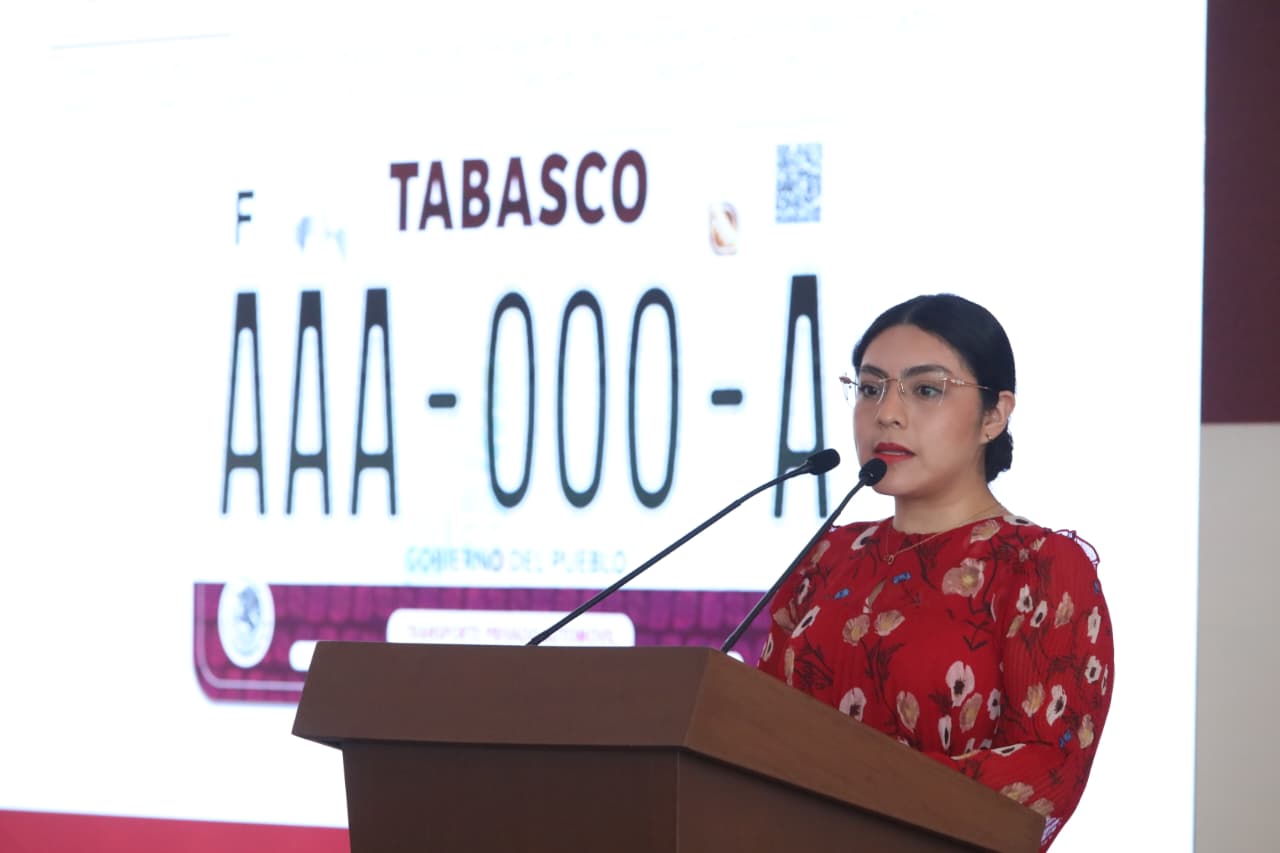 Canje de placas 2026 fácil, accesible y por primera vez en línea; anuncia subsecretaria de Ingresos atractivas recompensas a contribuyentes cumplidos.