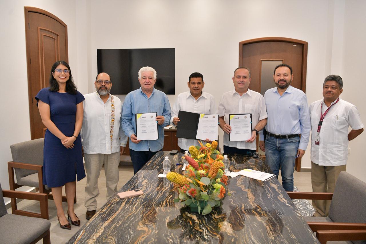 Firman convenio Gobierno de Javier May el Poder Judicial del Estado para el uso de las tecnologías en la realización de trámites e intercambio de información.