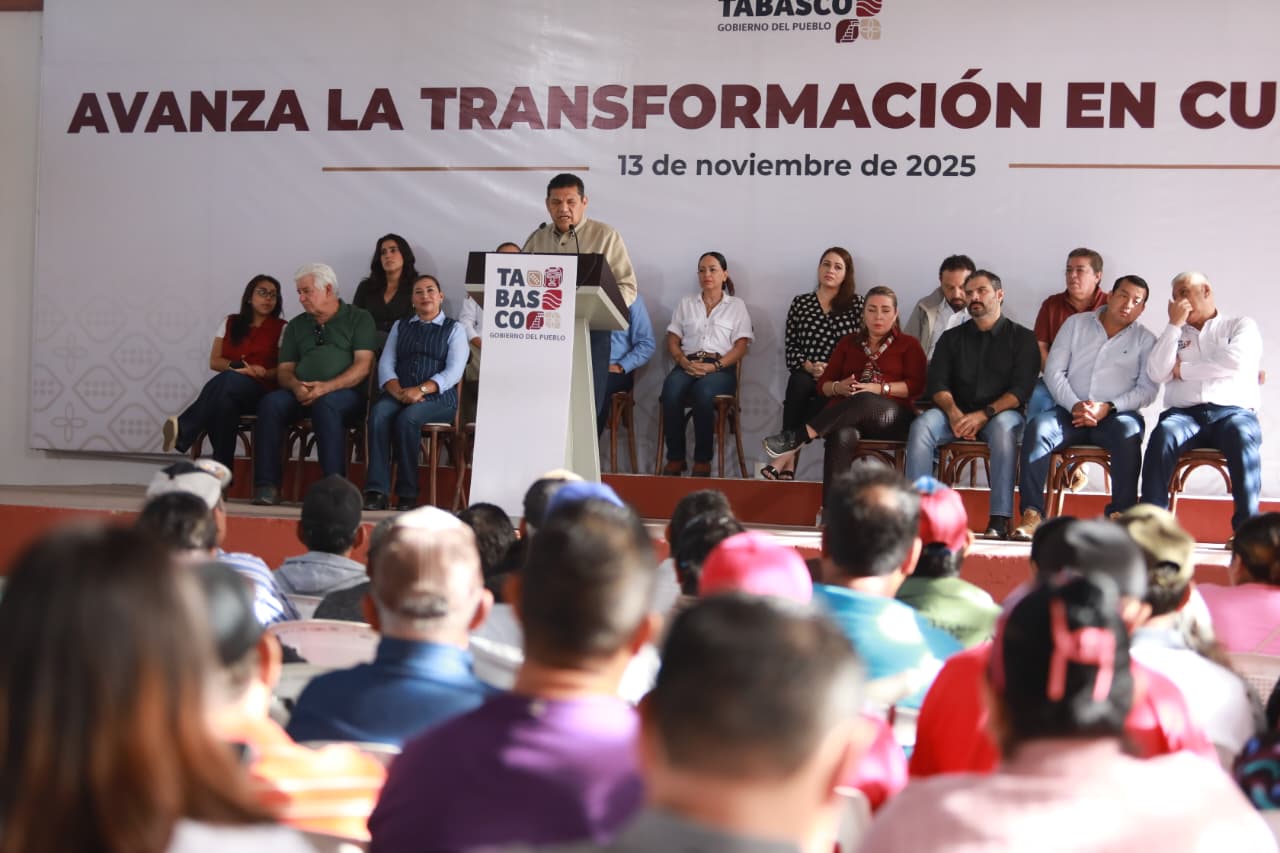 En Cunduacán avanza la transformación: Gobierno del Estado invierte más de mil 817 millones de pesos para el bienestar de la ciudadanía.