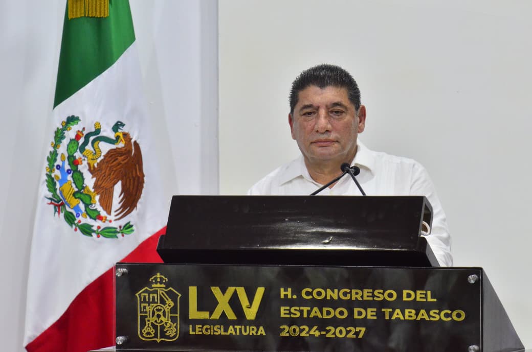 Con acciones firmes y decididas, le estamos devolviendo la paz a Tabasco: Tadeo Lazcano.