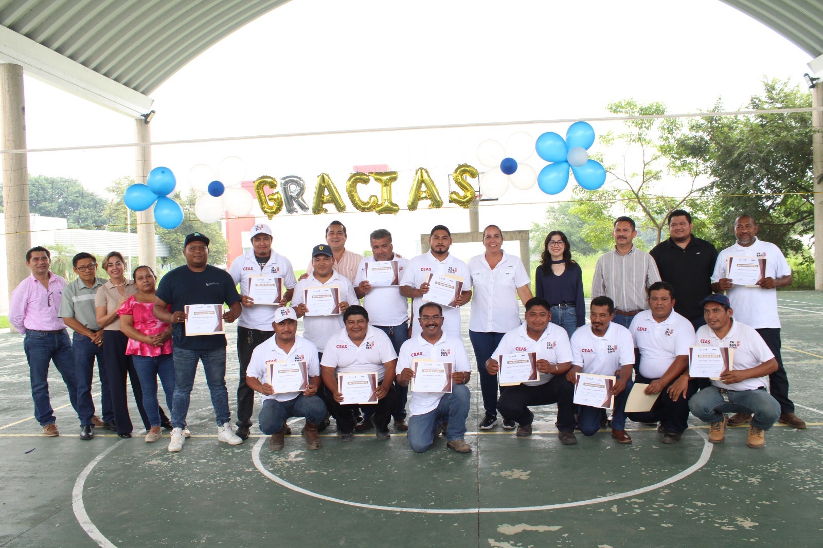Reconoce la CEAS a voluntarios que apoyaron a los hermanos veracruzanos.
