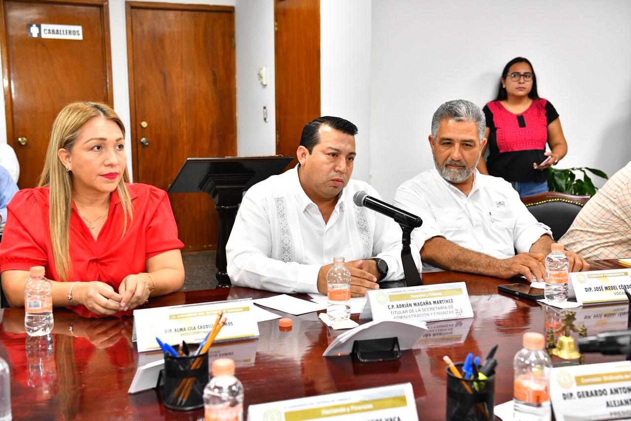 Con finanzas sanas, orden y transparencia, Gobierno del Estado triplicó inversión en programas sociales y obra pública: Adrián Magaña.