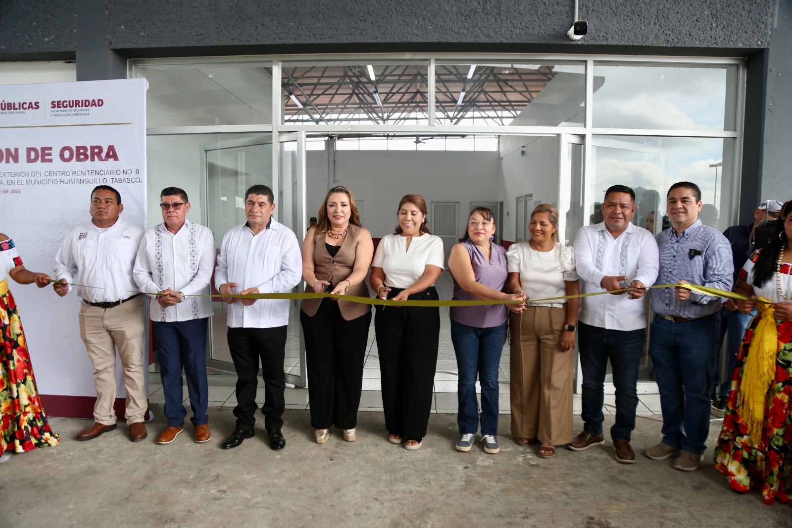 Entrega Gobierno del Estado rehabilitación integral del Centro Penitenciario No. 9 en Huimanguillo.