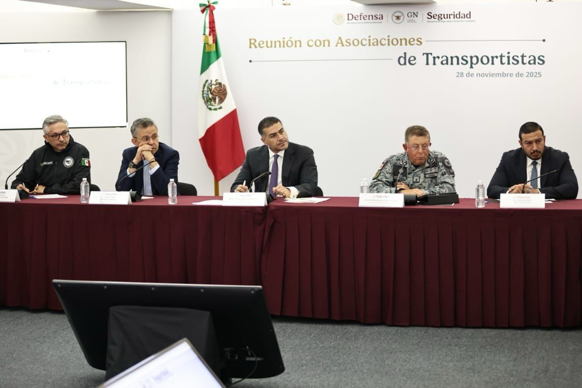 EL GABINETE DE SEGURIDAD FORTALECE LA COOPERACIÓN CON CÁMARAS Y ASOCIACIONES DEL AUTOTRANSPORTE.
