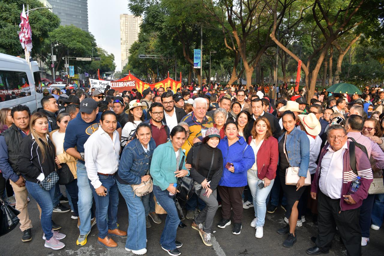 Celebran tabasqueñas y tabasqueños junto a la Presidenta los logros de la transformación; destaca Javier May que, a 7 años de la llegada del movimiento, “hoy el pueblo manda”.