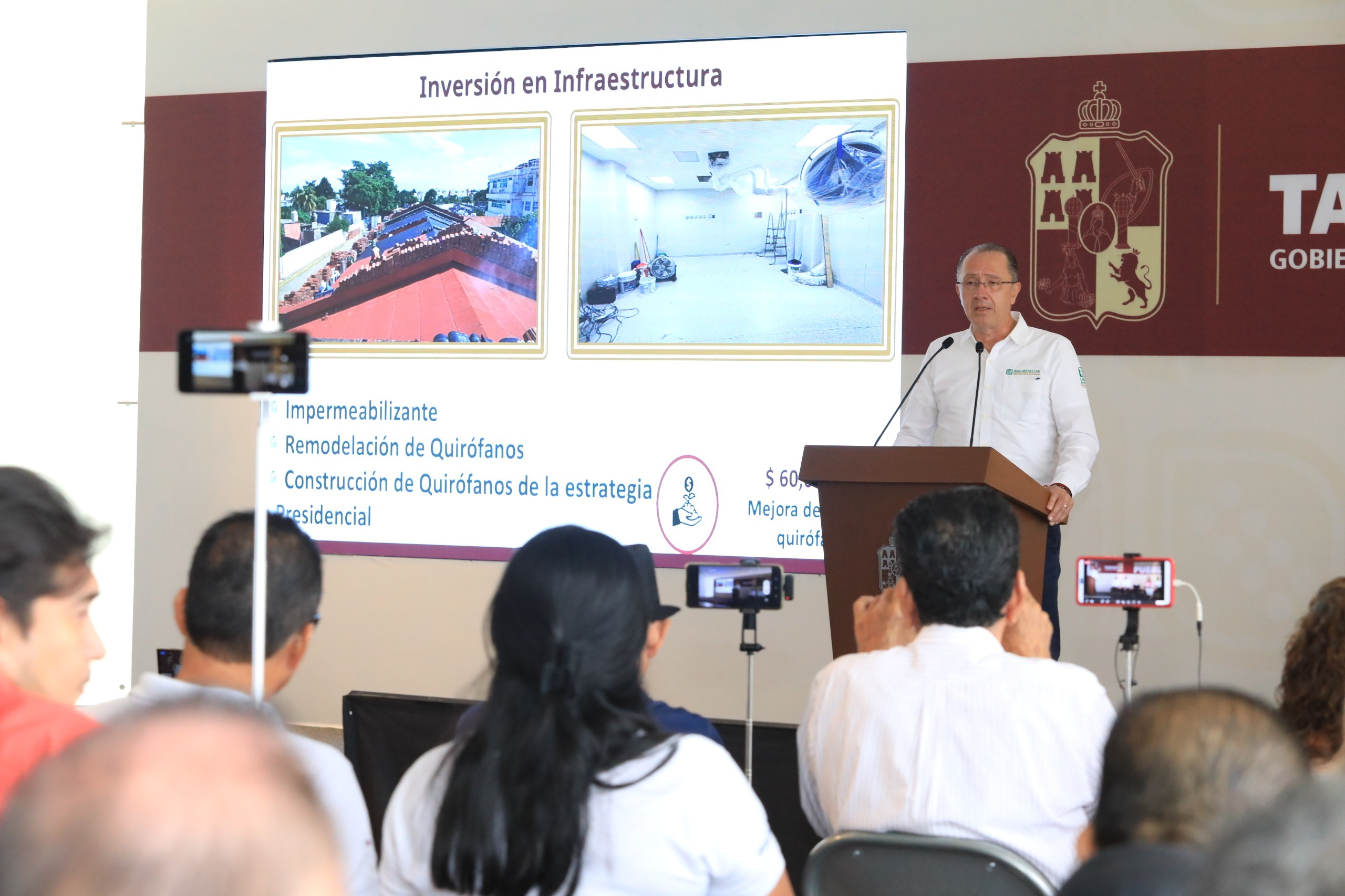 Tabasco, tercer lugar en procedimientos quirúrgicos realizados y a menos del 5% de alcanzar la meta anual, gracias al trabajo coordinado del IMSS-Bienestar y el Gobierno del Estado.