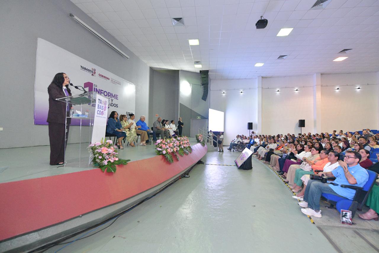 No hay transformación, sin la participación de las mujeres, afirma Claudia Magaña Lugo al presentar Primer Informe de Logros y Resultados del IEM.