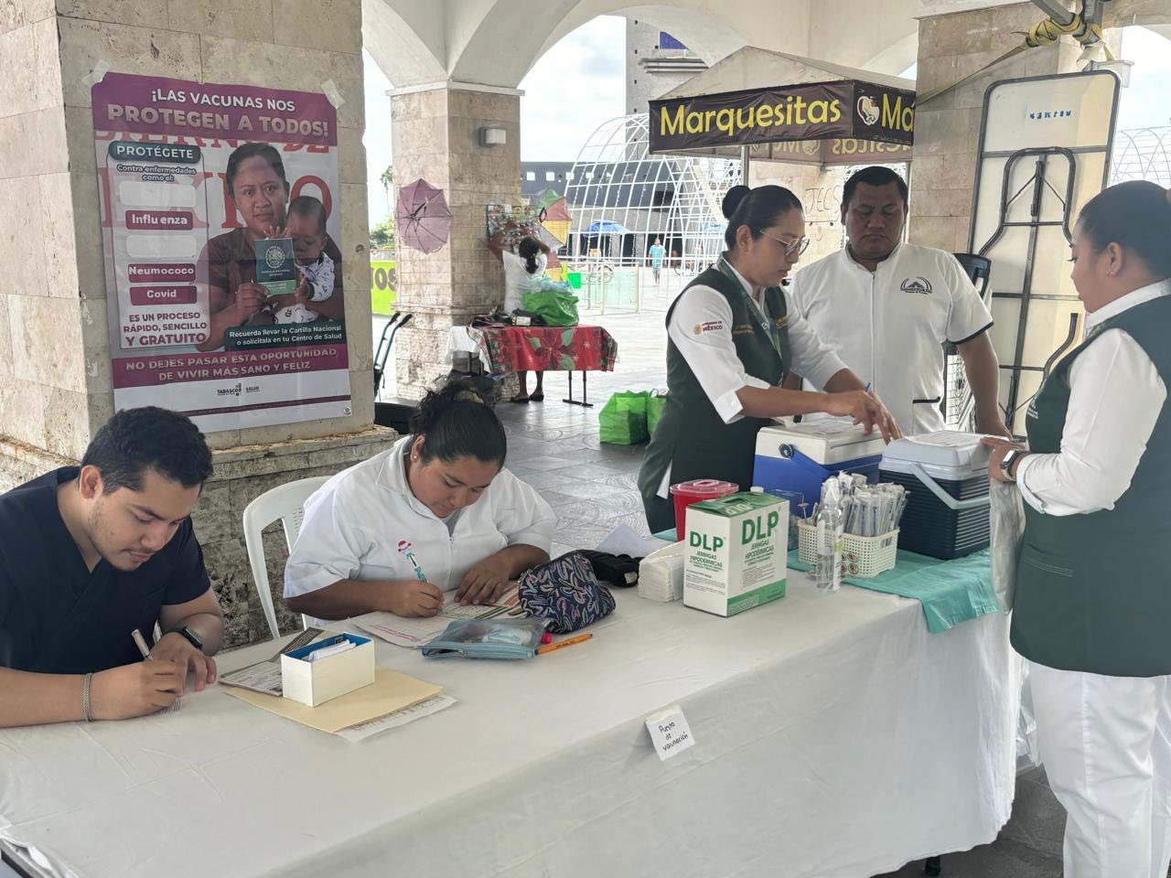Vacuna contra la Influenza disponible en Tabasco, protege contra la variante H3N2.