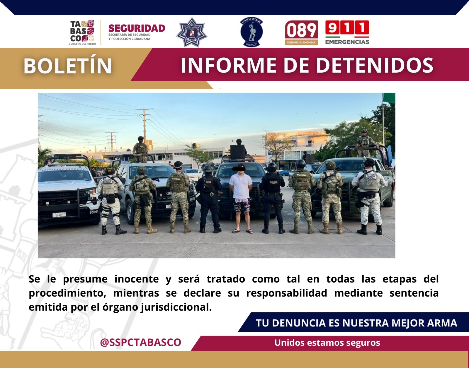 Detiene FIRT Olmeca a un masculino que transitaba en vehículo con reporte de robo.