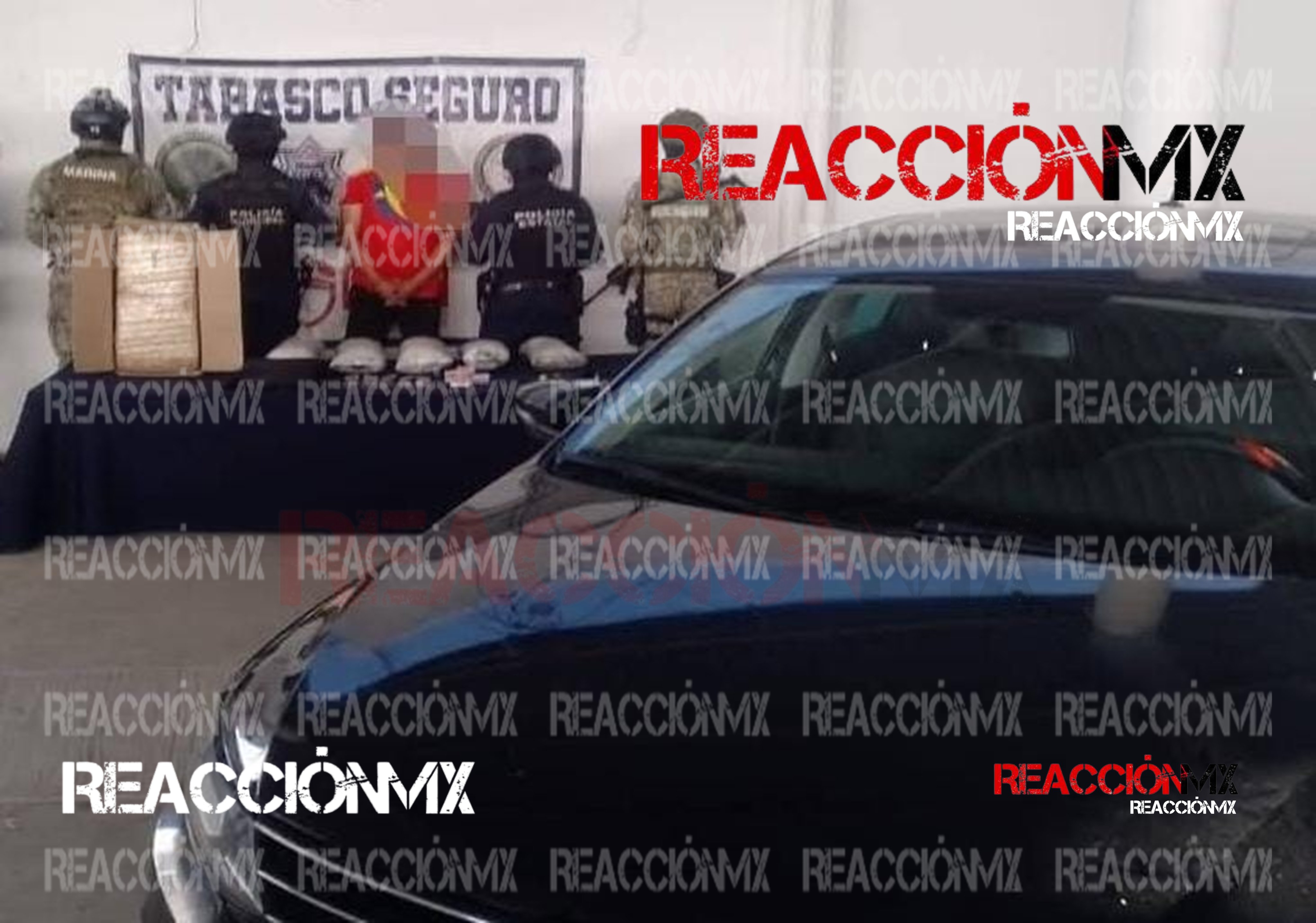 AUTORIDADES DETIENEN A INDIVIDUO CON PAQUETES DE MARIHUANA EN OPERATIVO CONJUNTO EN COMALCALCO TABASCO.
