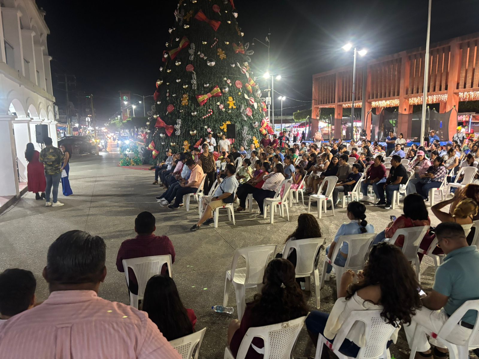 Se realiza la presentación del primer bloque del concurso “Canta Huimanguillo Canta”, segunda edición.