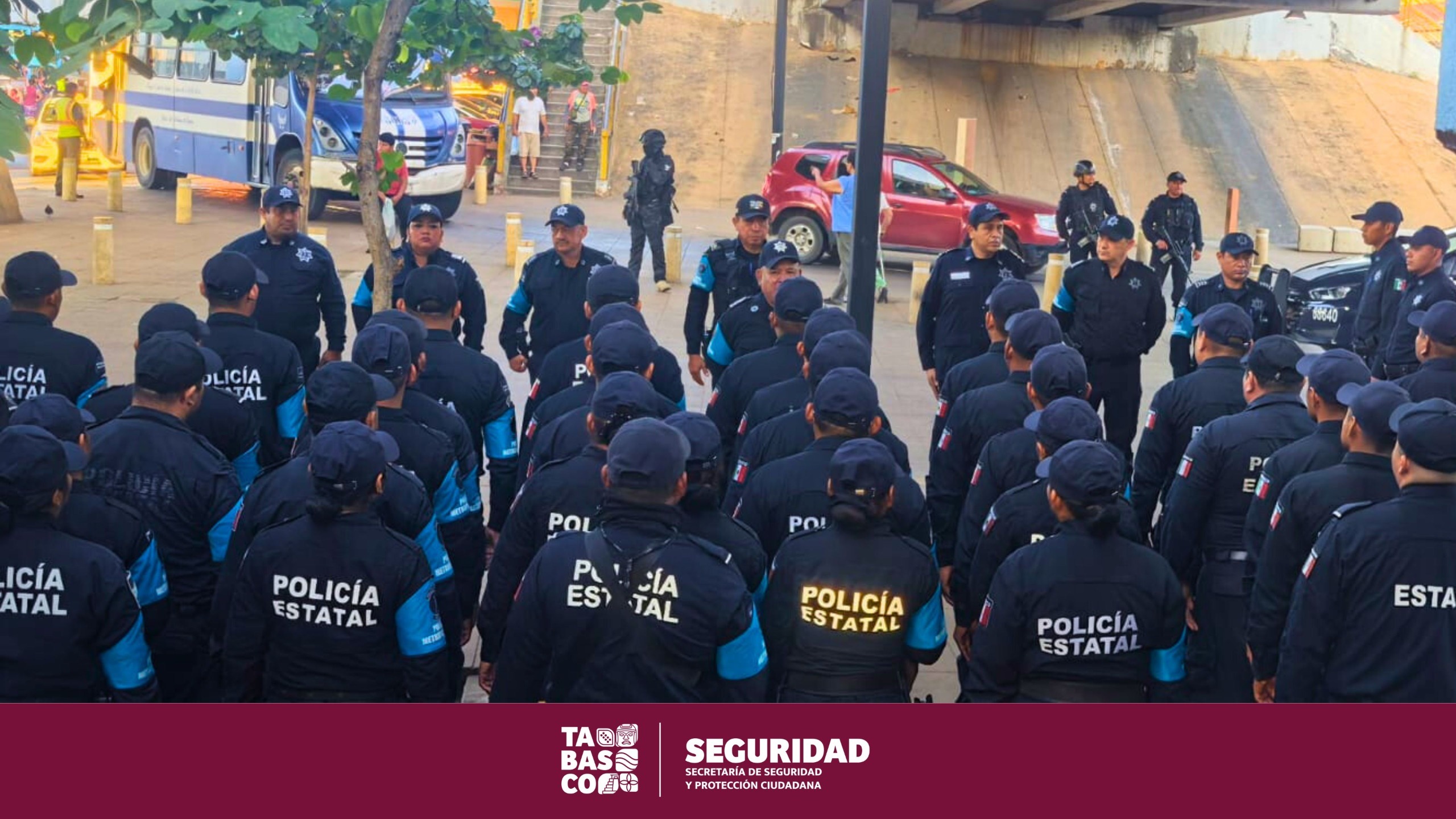 Entra en funciones la Policía Metropolitana de la SSPC; elementos egresados de la Academia cumplen compromiso del Gobernador Javier May Rodríguez