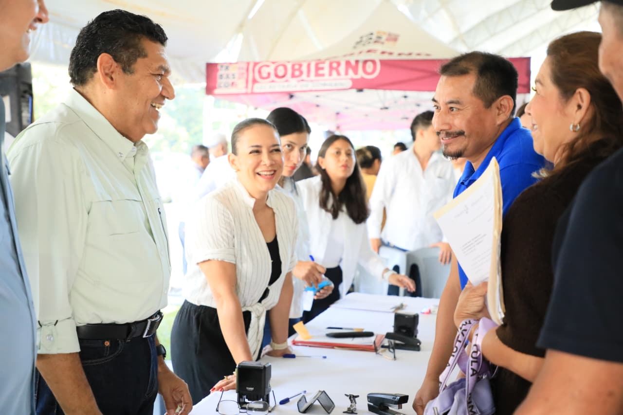 Alcanza Gobierno del Estado 100 visitas a Centros Integradores con la Jornada de Atención al Pueblo este jueves en Pino Suárez, Comalcalco.