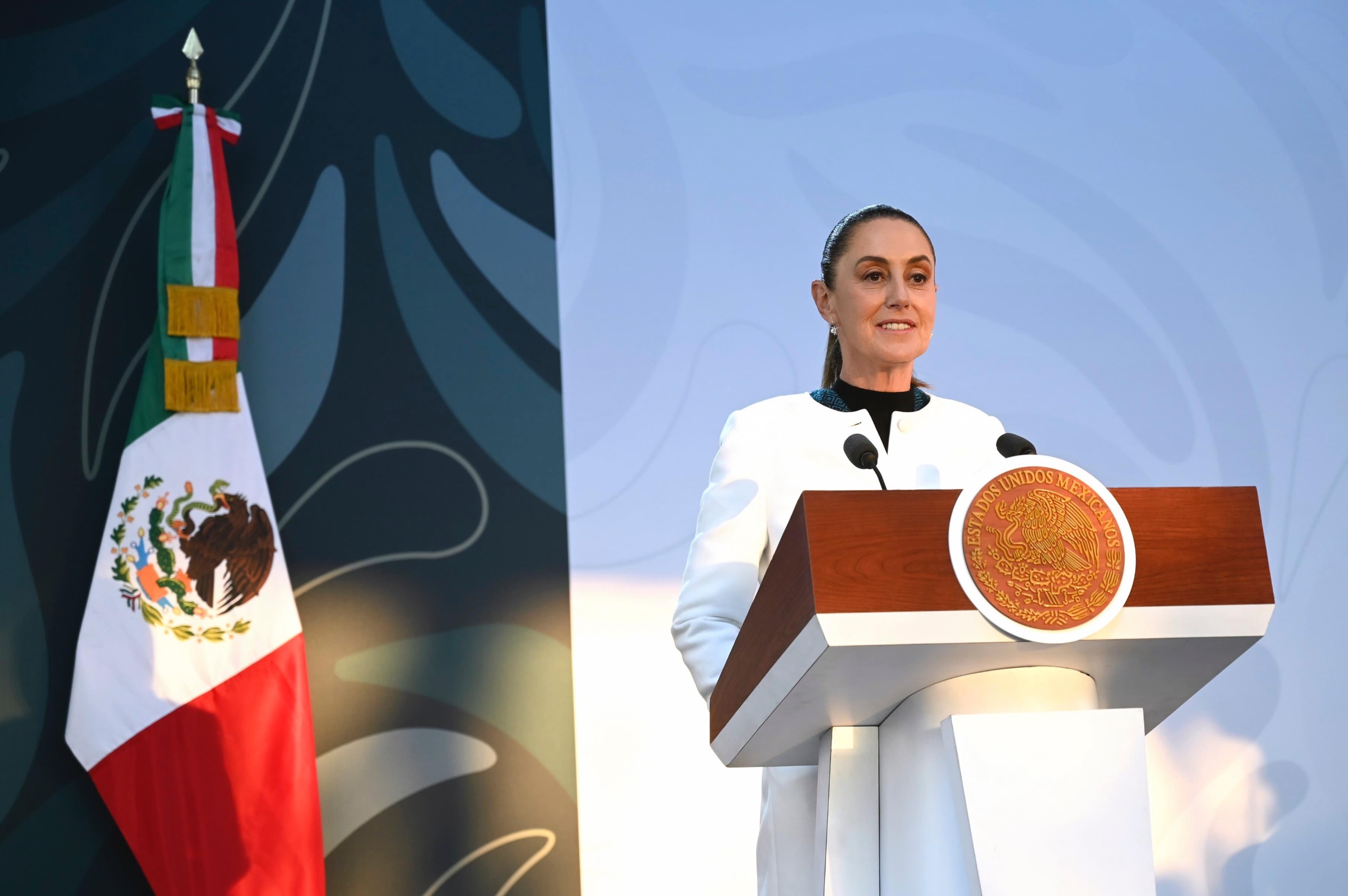 PRESIDENTA CLAUDIA SHEINBAUM PIDE RESPETO MUTUO Y RESPONSABILIDAD COMPARTIDA A EUA EN EL COMBATE AL TRÁFICO DE DROGAS.