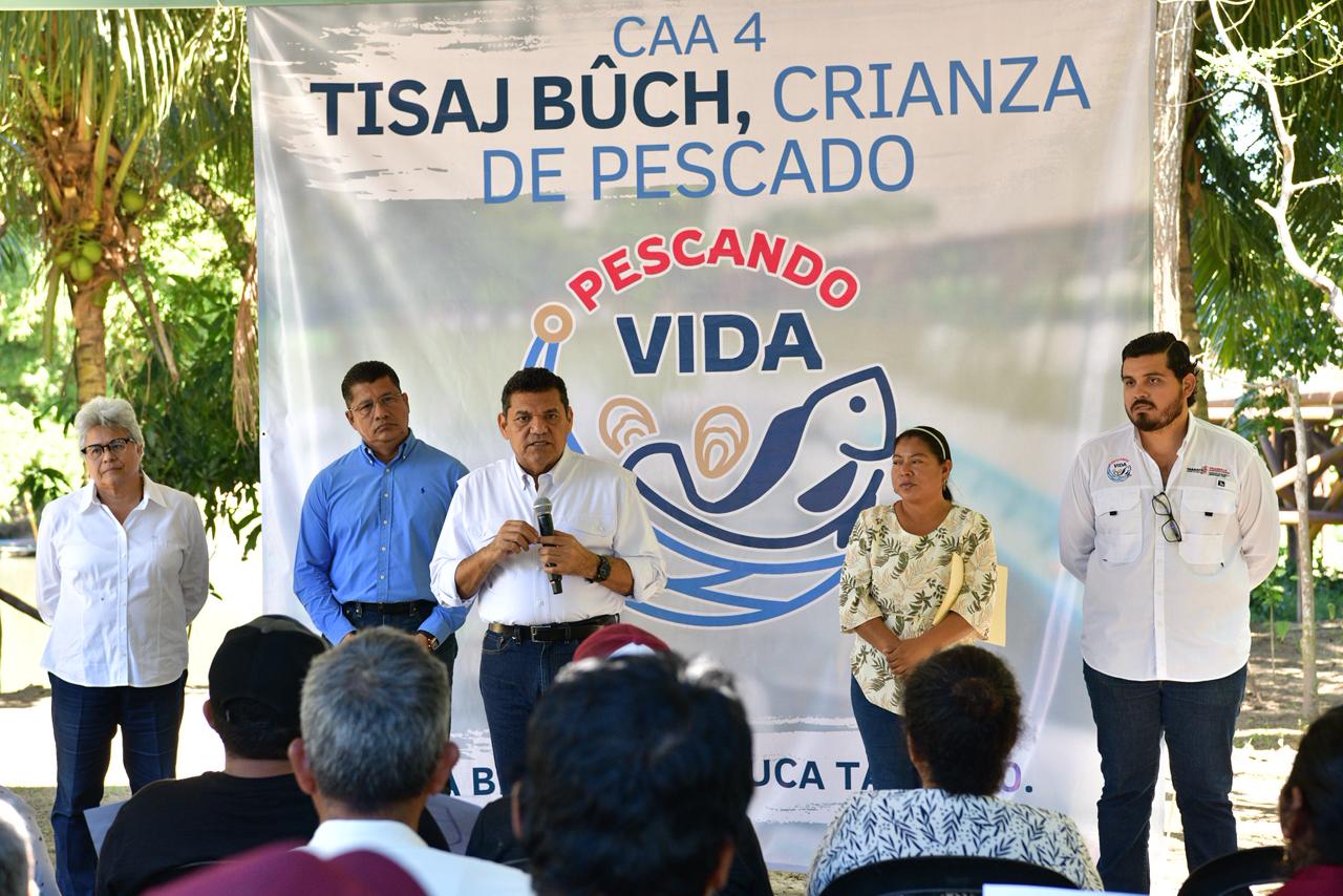 Nacajuca verá su primer cosecha de Pescando Vida en marzo.