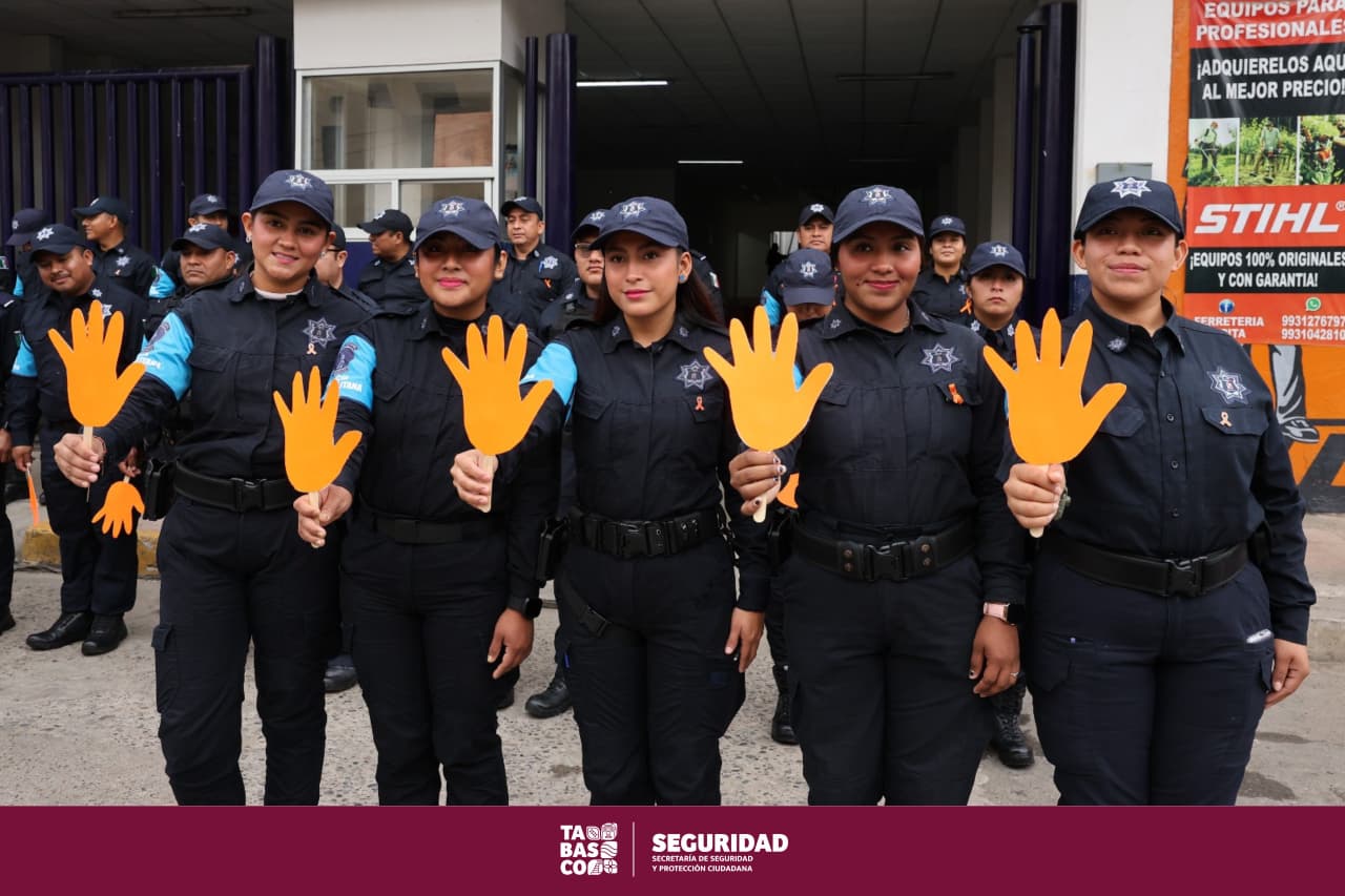 La SSPC, firme con la erradicación de la violencia de género.