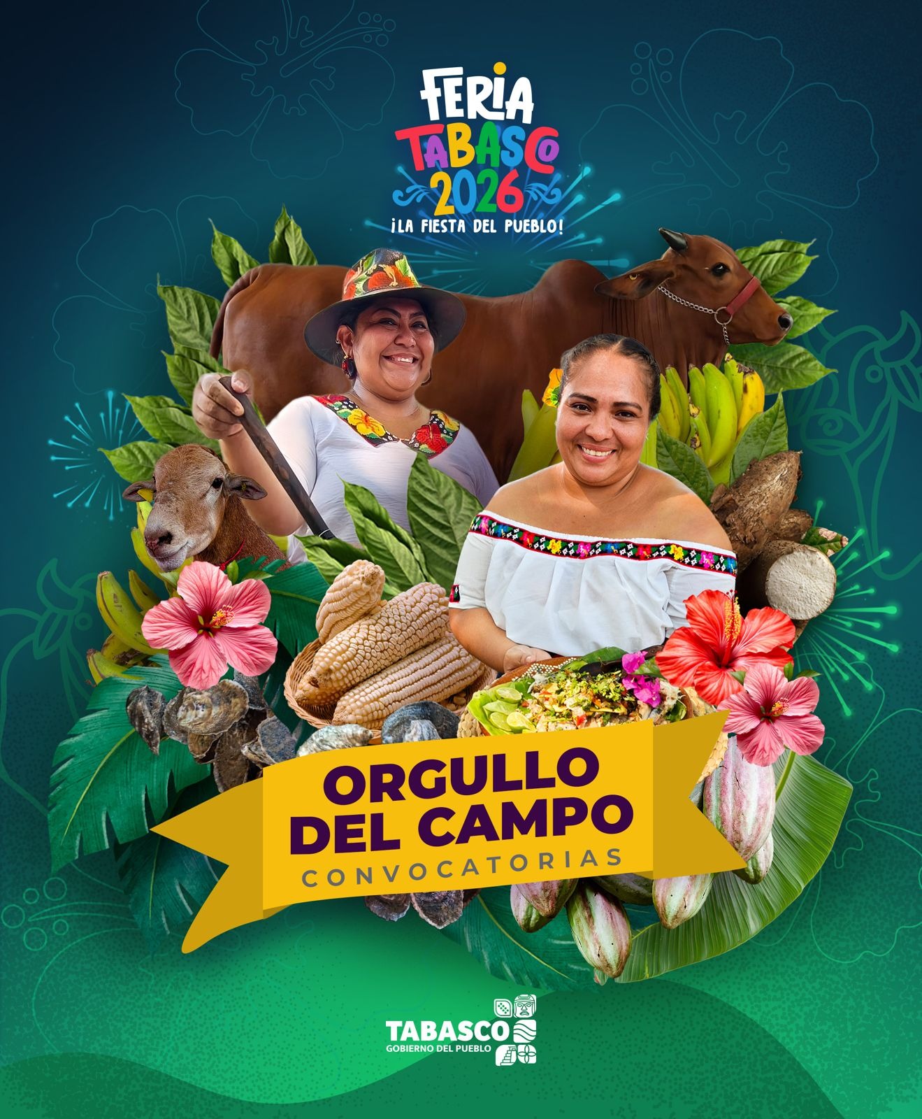 Lanzan convocatorias para concursos “Orgullo del Campo”, que premiarán a los mejores productores de Tabasco.