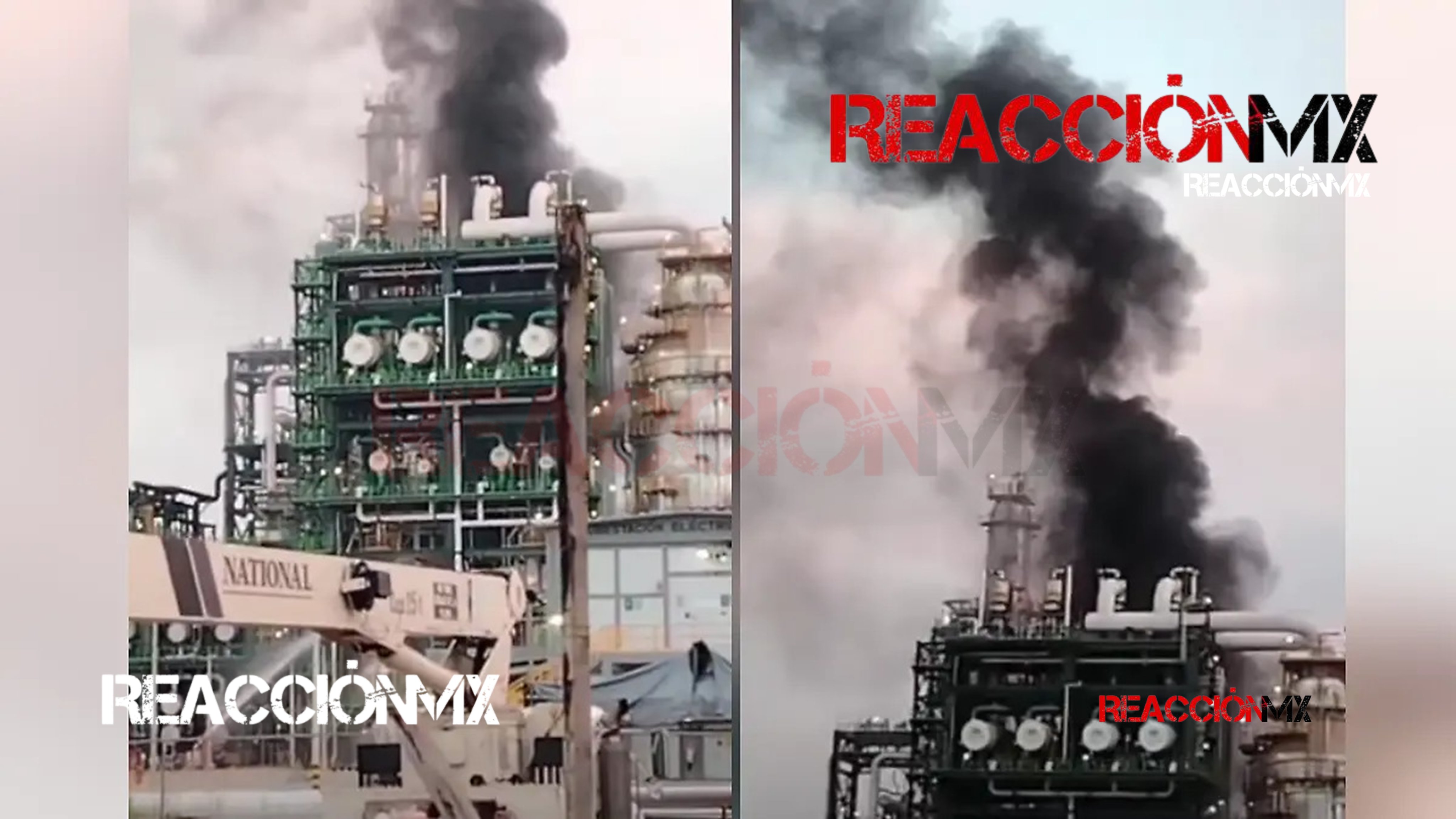Controla Pemex conato de incendio en Refinería Olmeca, Paraíso.