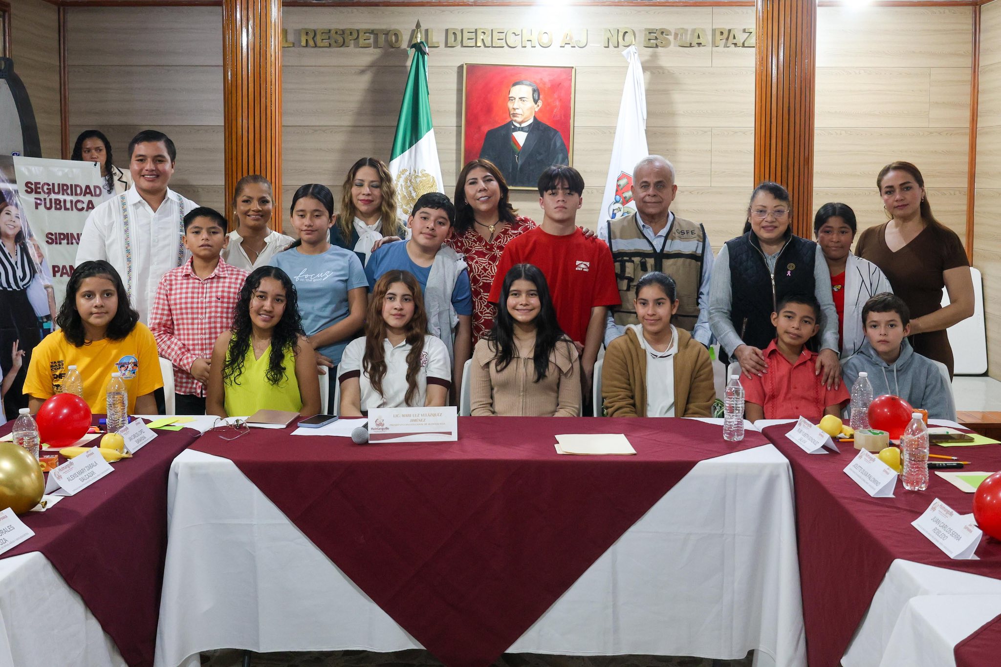 Fortalecen la participación de la niñez y adolescencia en la vida pública de Huimanguillo.