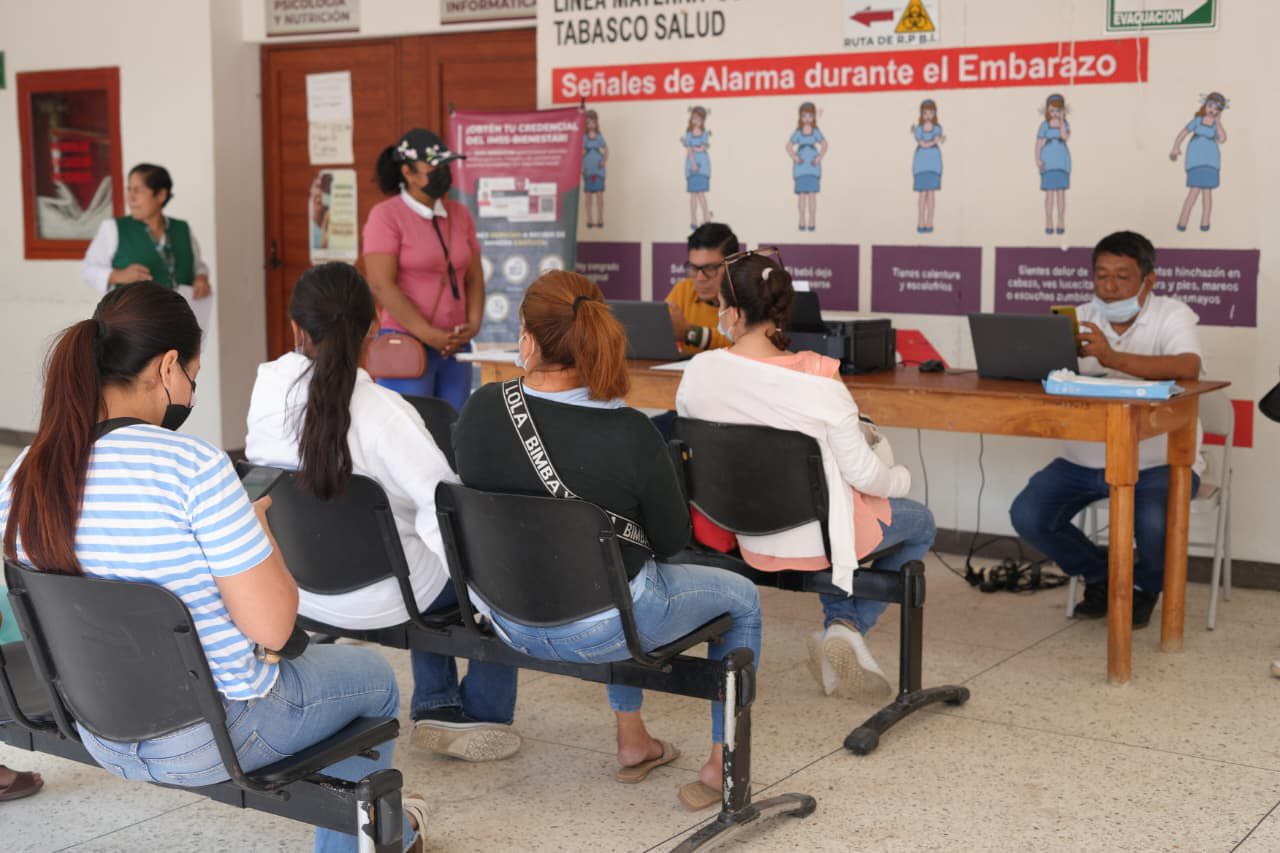 En Huimanguillo dan continuidad a la promoción y afiliación a la ciudadanía para el acceso a la salud.