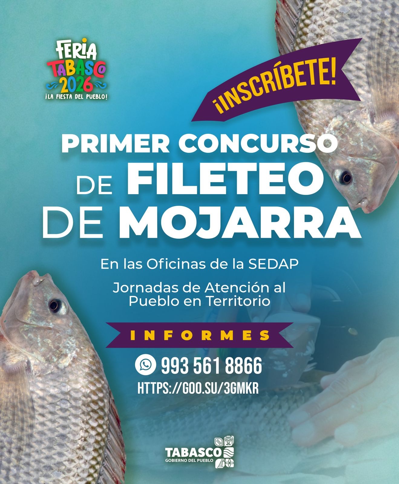 Gobierno de Tabasco invita a productores a participar en los concursos “Orgullo del Campo” de la Feria Tabasco 2026.
