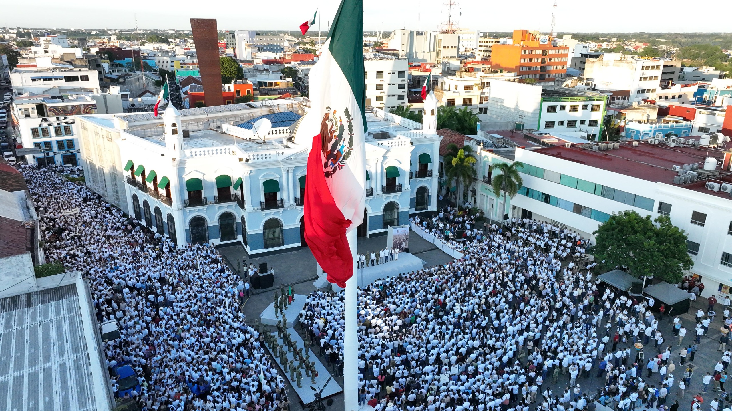 Miles de ciudadanos refrendan apoyo al Gobierno del Pueblo en su tarea de transformar Tabasco; junto a Javier May conmemoran 113 aniversario de la Marcha de la Lealtad.