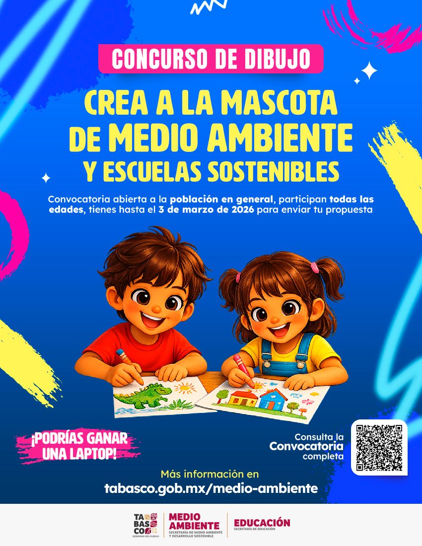 CONVOCA SEMADES AL DISEÑO DE LA MASCOTA OFICIAL DE “ESCUELAS SOSTENIBLES”.