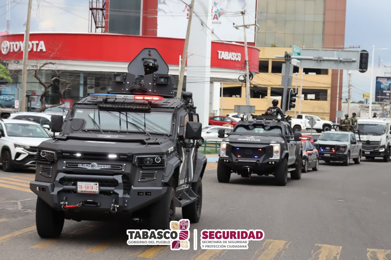 Refuerza FIRT Olmeca, Seguridad en el Municipio de Centro.