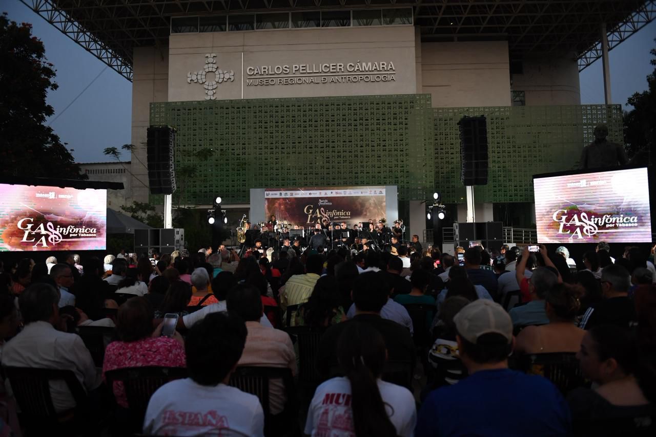 Arranca con éxito la gira de la Banda Sinfónica del Gobierno del Estado.