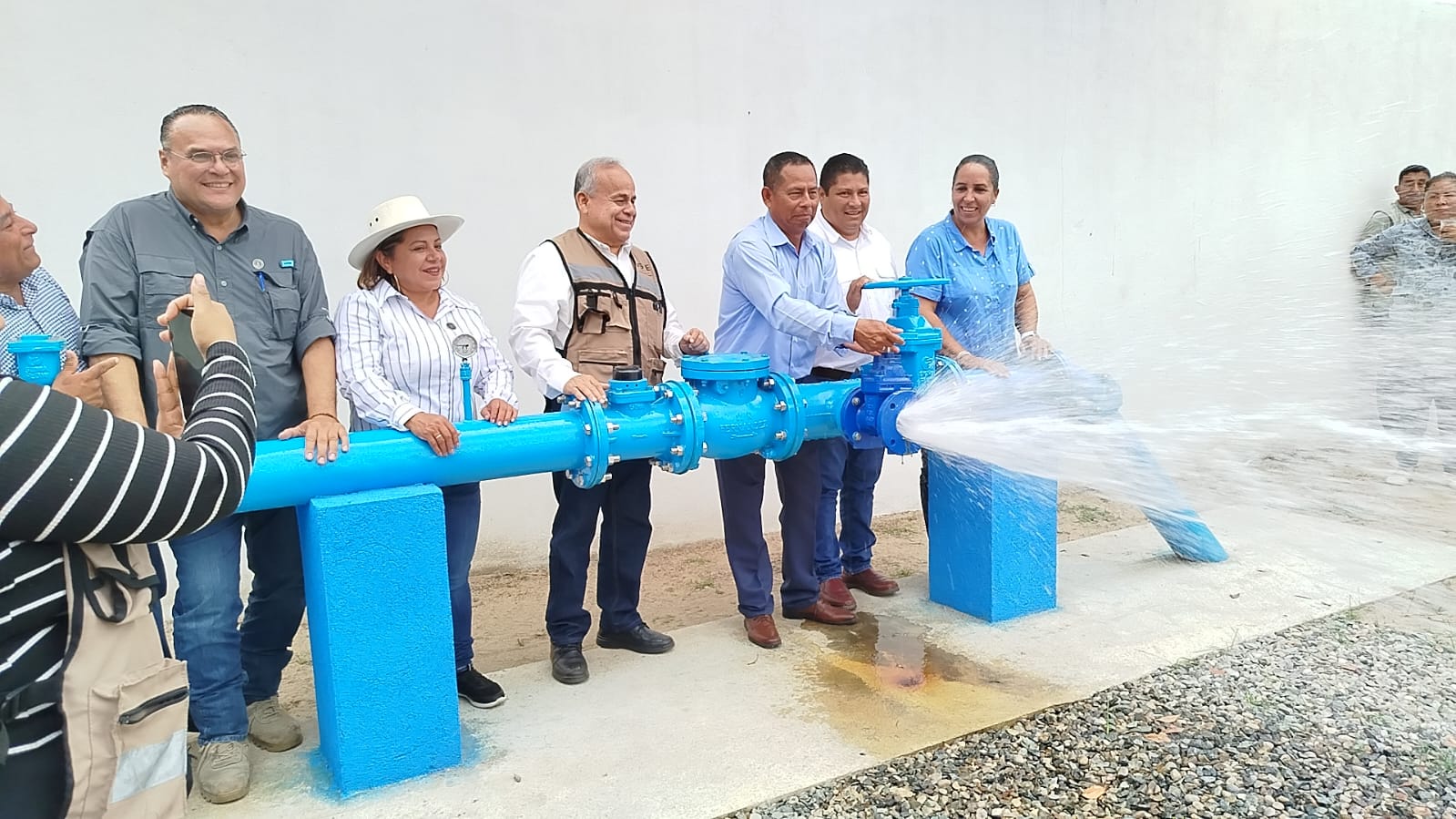 El OSFE y ciudadanos constatan eficacia de las obras de la CEAS.