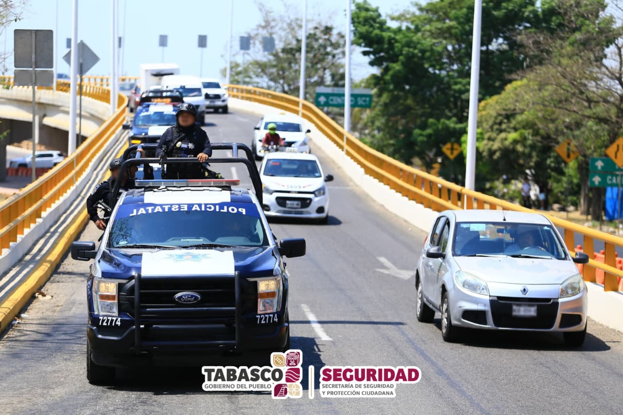 Mantiene FIRT Olmeca operativos estratégicos de seguridad para garantizar la tranquilidad de la población en Tabasco.