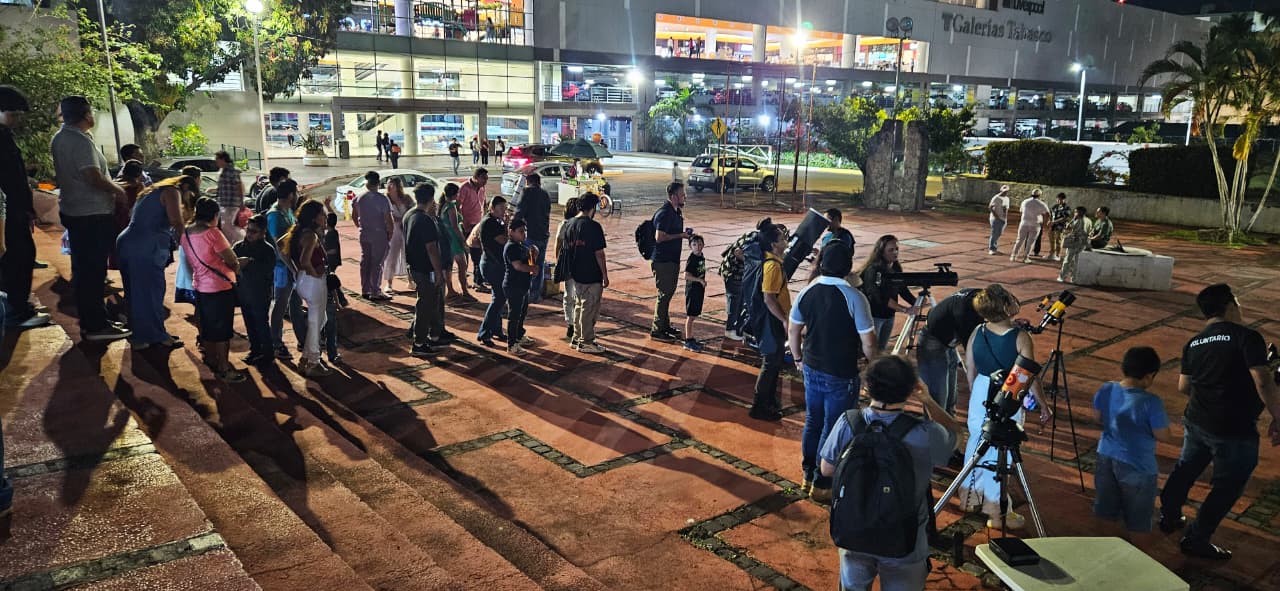 Arrancan las Noches Astronómicas 2026 en el Planetario Tabasco 2000.