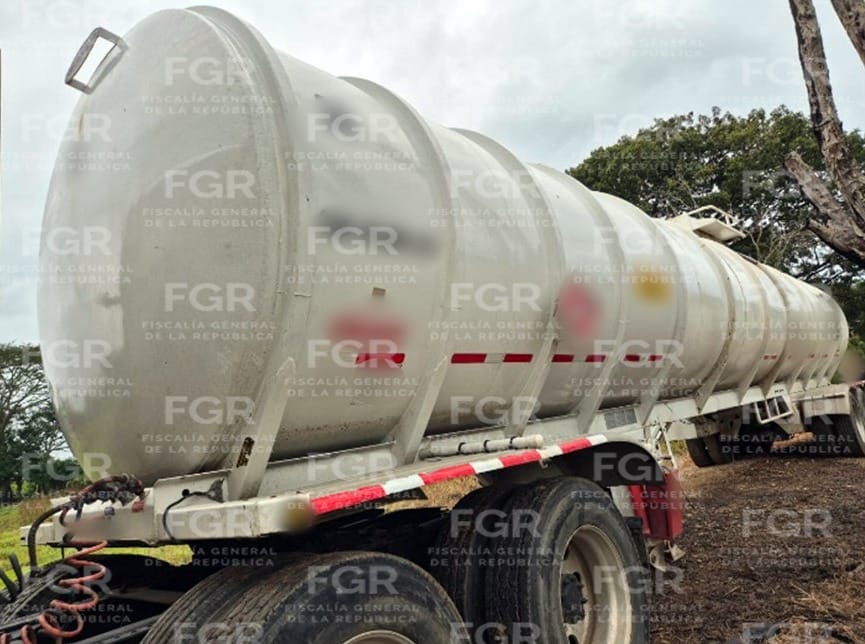 FGR obtiene sentencia contra una persona detenida con más de 70 Mil litros de hidrocarburo.