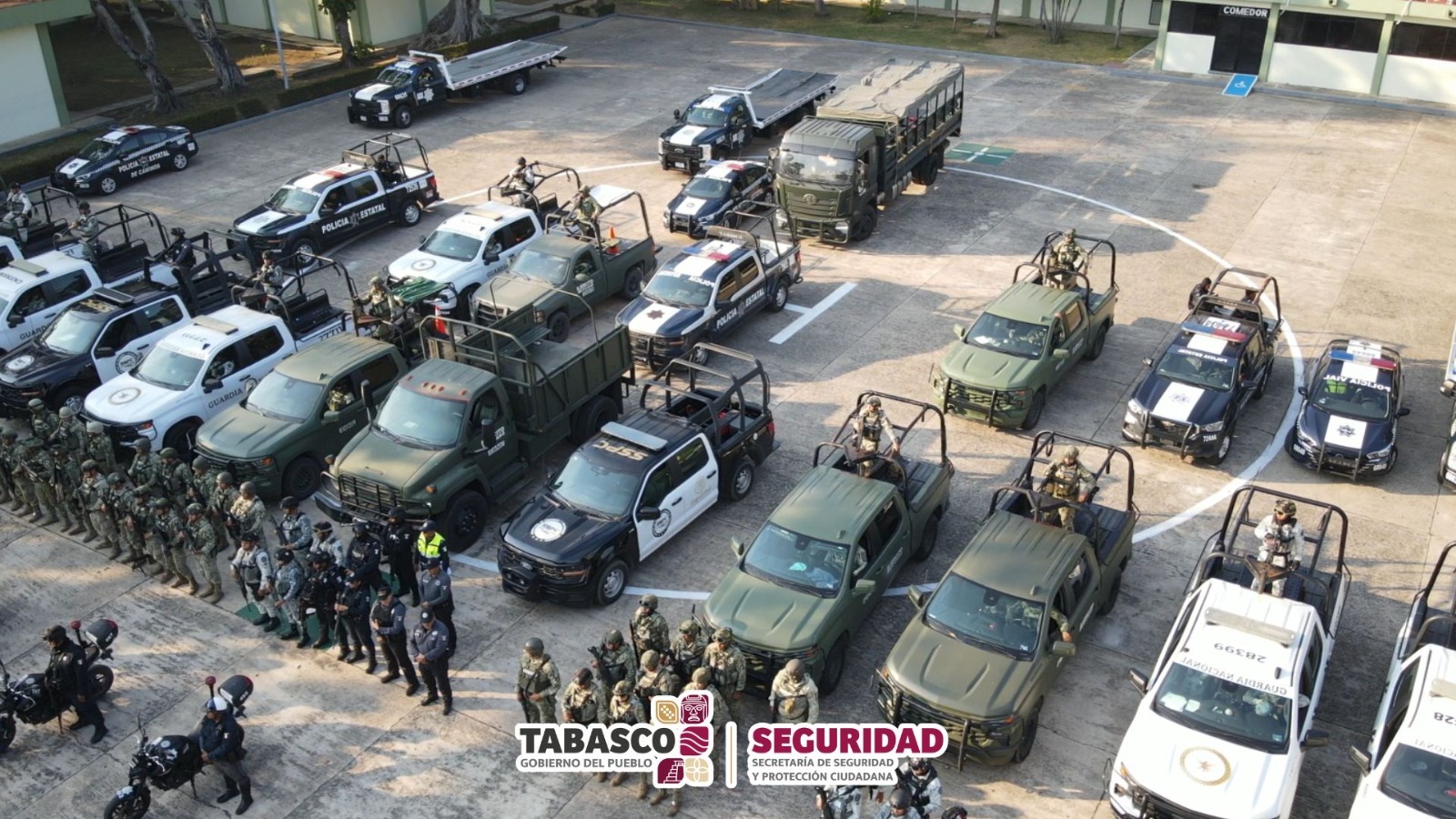 Con 27 detenidos y el decomiso 694 dosis de droga, 163 piezas de armamento y 10 animales exóticos el fin de semana, FIRT Olmeca continúa dando resultados por la seguridad en Tabasco.